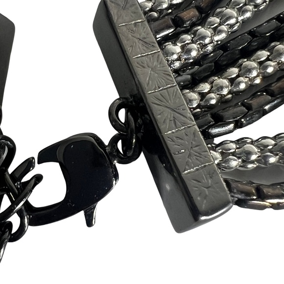 BCBGeneration Multicolor Chains Necklace & Bracelet Set - Picture 11 of 16